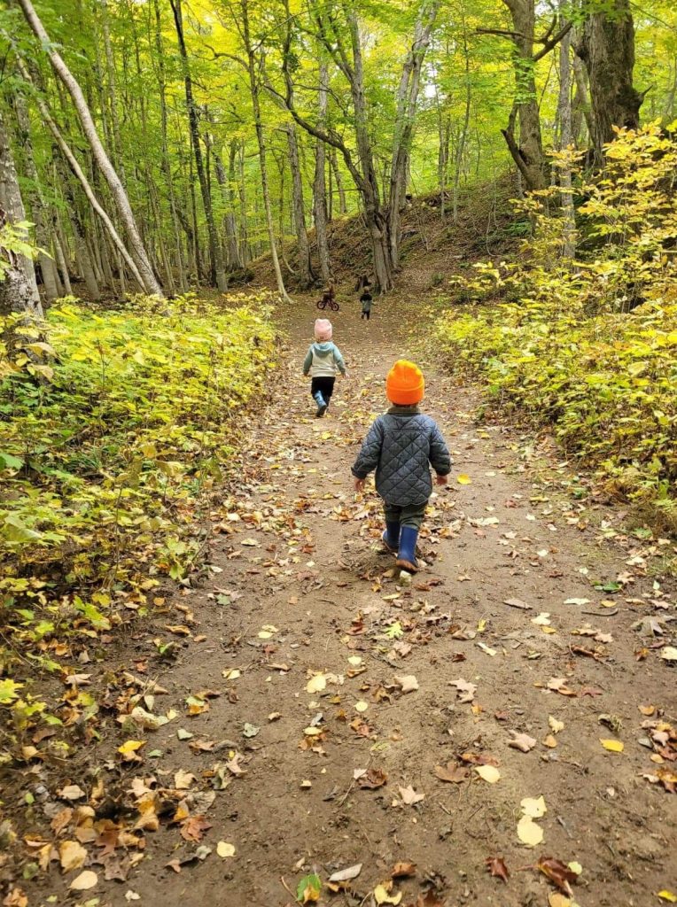Walking in Fall Leaves FHCC